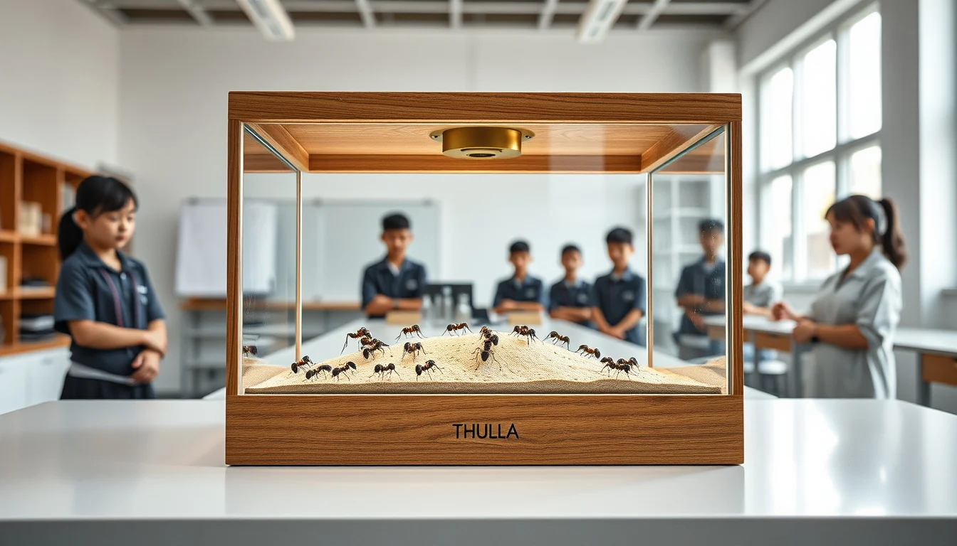 Thulla in international school classroom